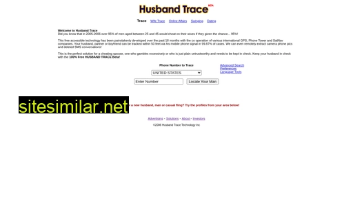Husbandtrace similar sites