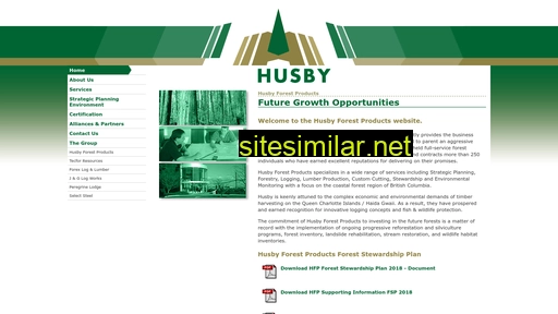 husbyforestproducts.com alternative sites