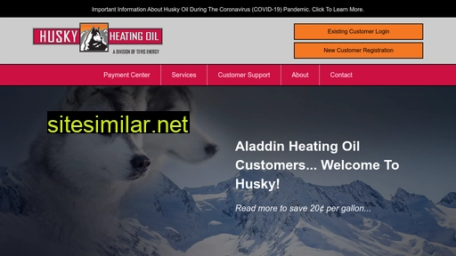huskyheatingoil.com alternative sites