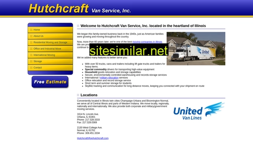 Hutchcraftvanservice similar sites
