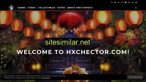 Hxchector similar sites