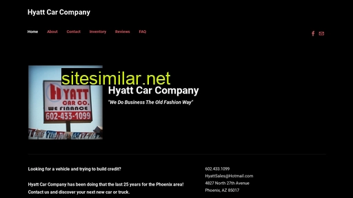 hyattcarcompany.com alternative sites