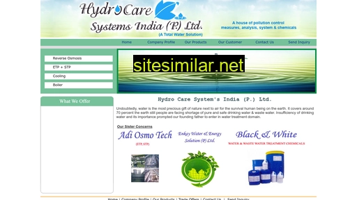 hydrocaresystems.com alternative sites