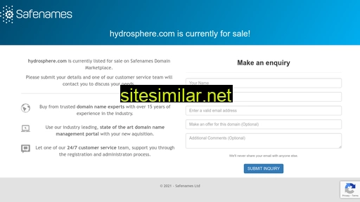 hydrosphere.com alternative sites