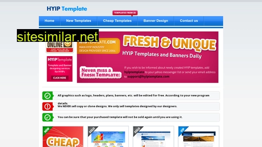 hyiptemplate.com alternative sites