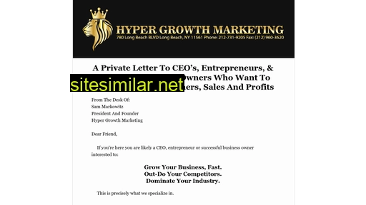 hypergrowthmarketing.com alternative sites