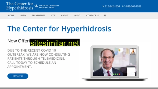 hyperhidrosiscumc.com alternative sites