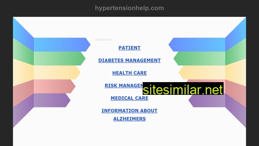 hypertensionhelp.com alternative sites