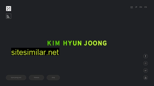 Hyun-joong similar sites