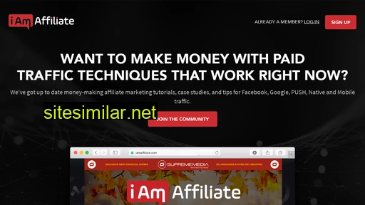 iamaffiliate.com alternative sites