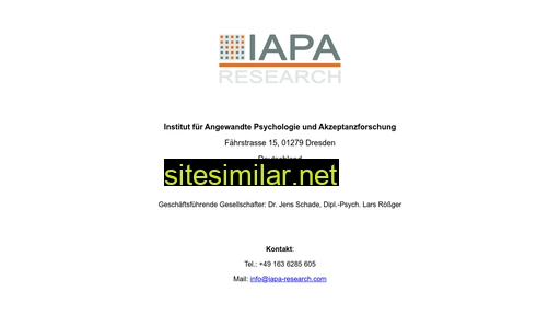 iapa-research.com alternative sites