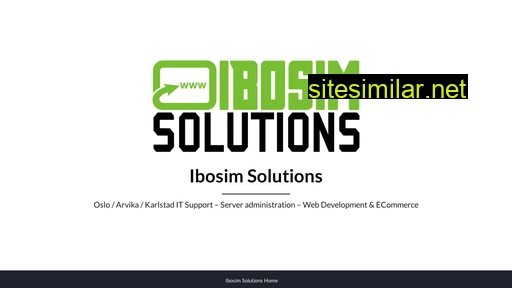 ibosimsolutions.com alternative sites