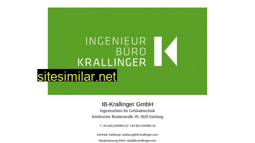 ib-krallinger.com alternative sites