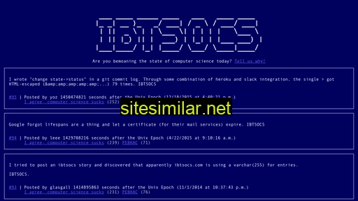 Ibtsocs similar sites