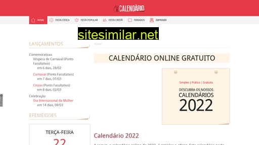 icalendario.br.com alternative sites