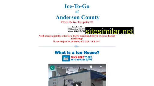 ice-to-go.com alternative sites