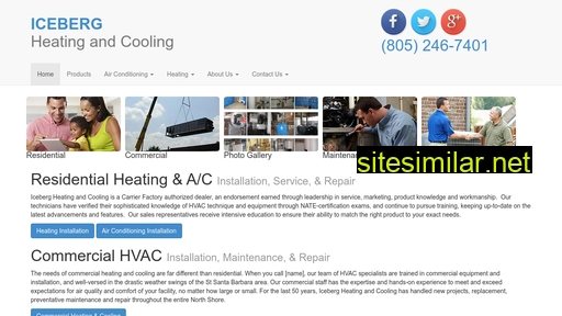 iceberg-heating-and-cooling.com alternative sites