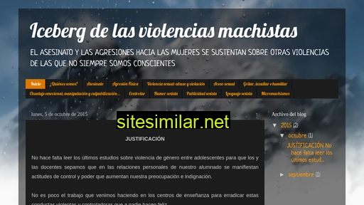 icebergviolenciamachista.blogspot.com alternative sites