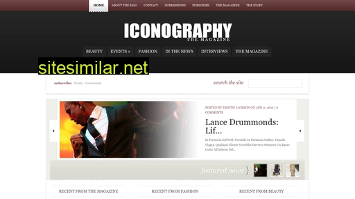 iconographymag.com alternative sites