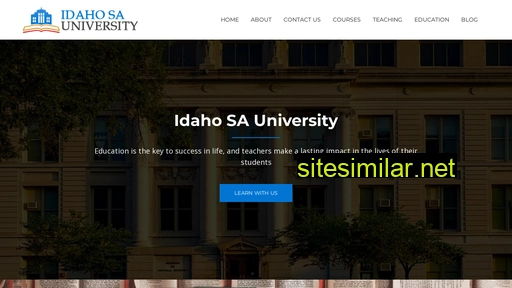 Idahosauniversity similar sites