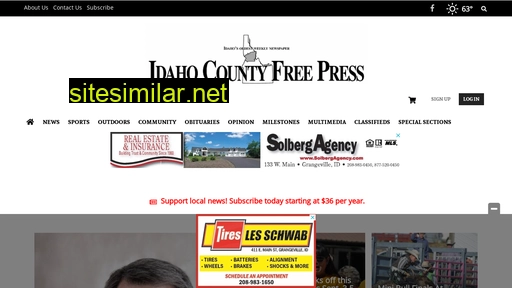 Idahocountyfreepress similar sites