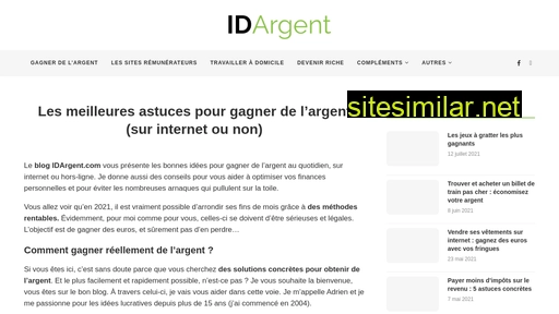 idargent.com alternative sites