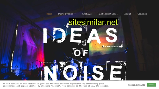 ideasofnoise.com alternative sites