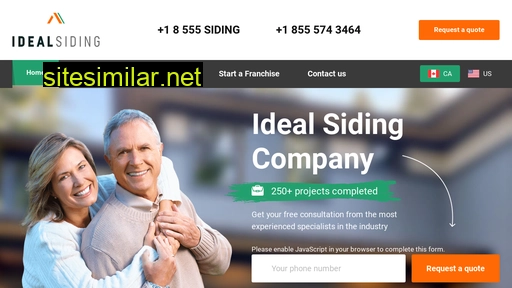 idealsiding.com alternative sites