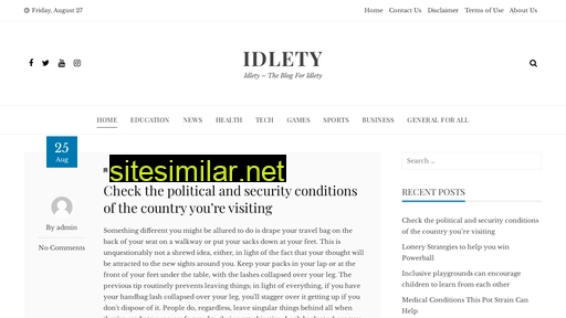 idlety.com alternative sites
