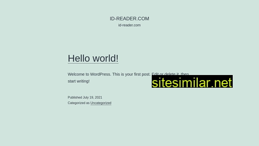 Id-reader similar sites