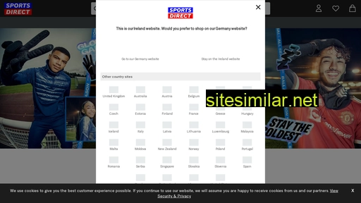 ie.sportsdirect.com alternative sites