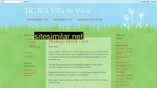 iesvilladevicartic.blogspot.com alternative sites
