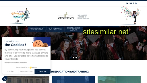 Igs-group-education similar sites