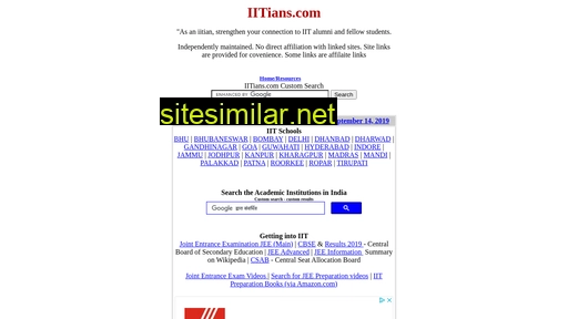 iitians.com alternative sites