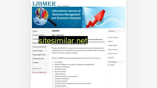 ijbmer.com alternative sites