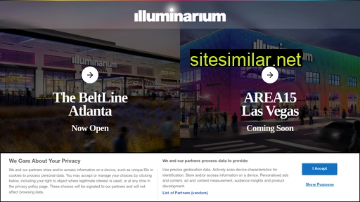 Illuminarium similar sites