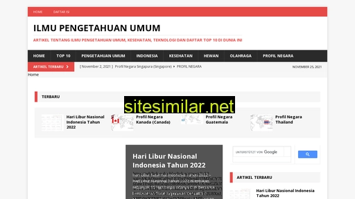 ilmupengetahuanumum.com alternative sites