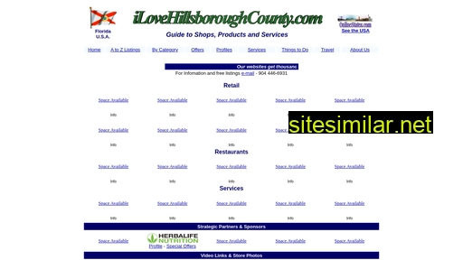 ilovehillsboroughcounty.com alternative sites