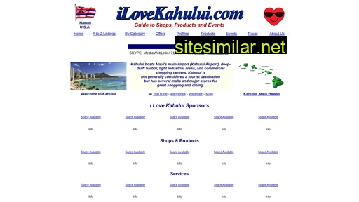ilovekahului.com alternative sites