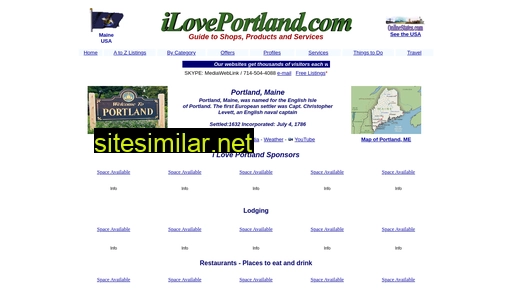 Iloveportland similar sites