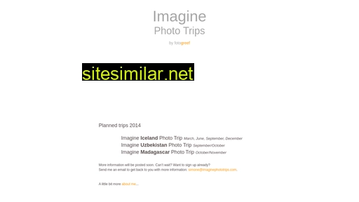 Imaginephototrips similar sites
