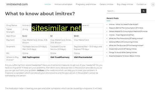 imitrexmd.com alternative sites