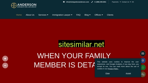 immigrationanderson.com alternative sites