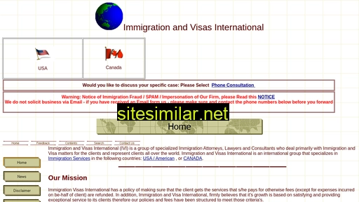 immigrationandvisas.com alternative sites