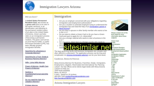 immigrationlawyersarizona.com alternative sites