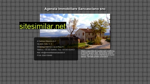 immobiliaresancasciano.com alternative sites