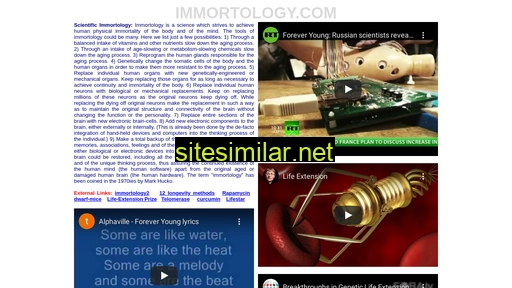 immortology.com alternative sites