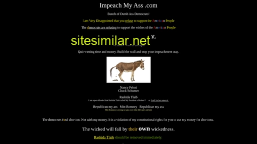 impeachmyass.com alternative sites