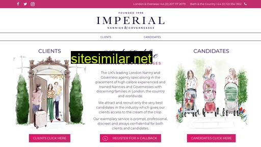 imperialnannies.com alternative sites