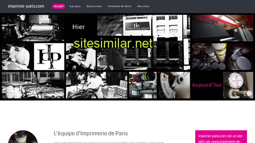 Imprimer-paris similar sites
